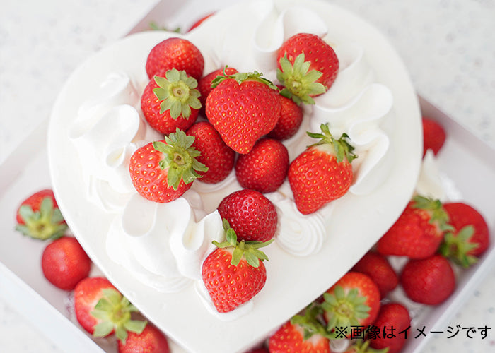 いちごのフレーズハート 6号 （11/7～12/10までが配送予約可能日